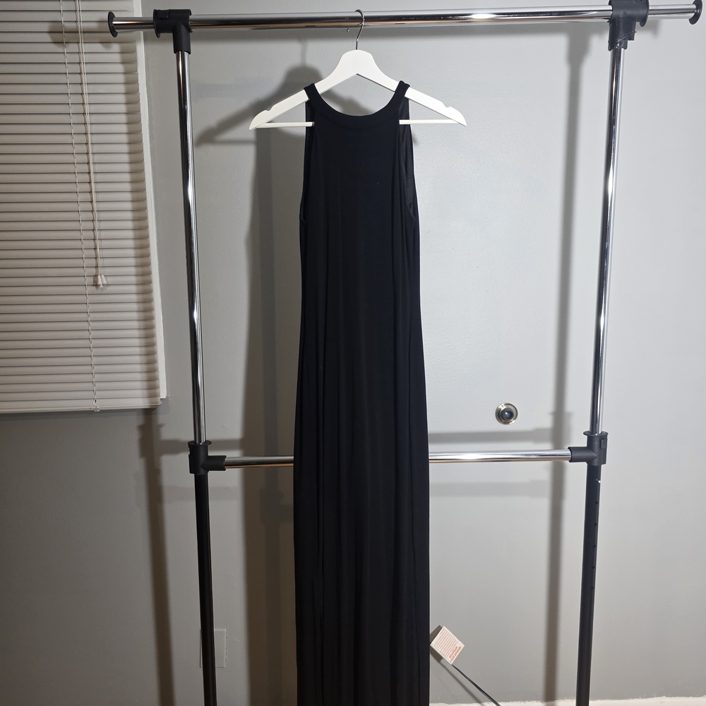 Catherine Malandrino Classic Black Maxi Dress